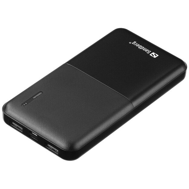 Sandberg - Saver Power Bank 10.000 mAh Black