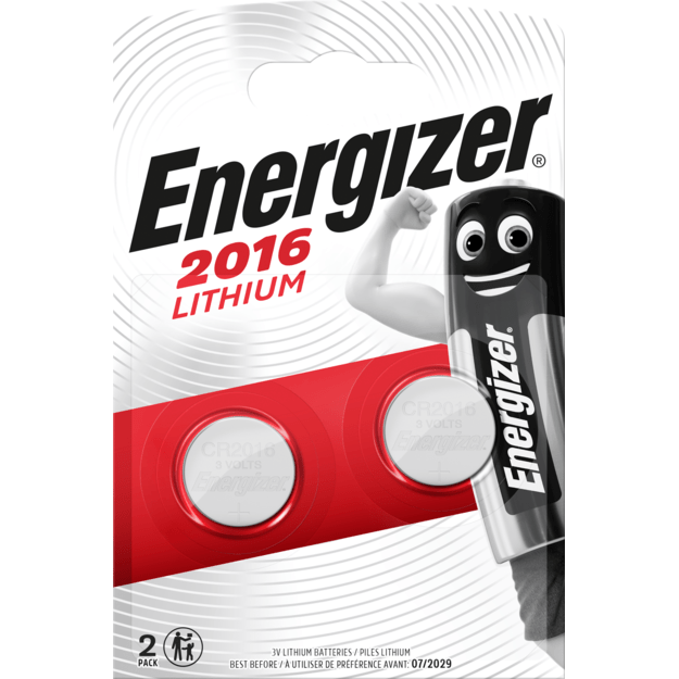 Energizer - Battery Lithium CR2016 (2-pack)