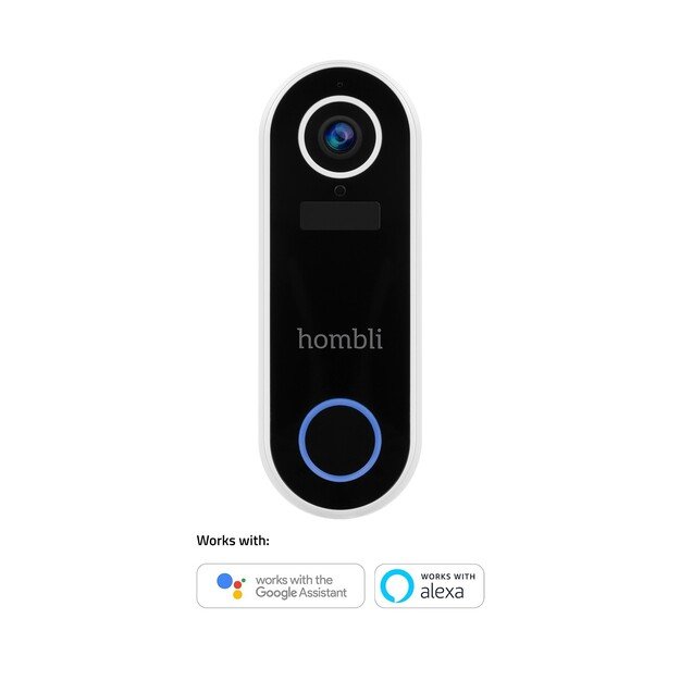 Hombli - Smart Doorbell 2 Promo Pack (Doorbell 2 + Chime 2) White