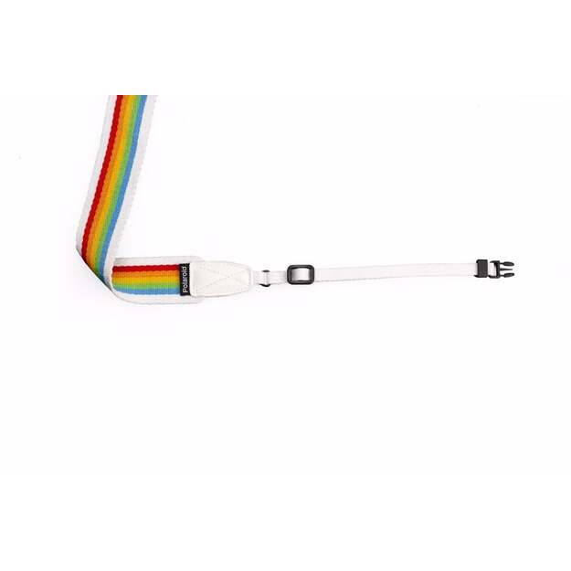 Polaroid - Camera Strap Flat For Polaroid Cameras - Rainbow White