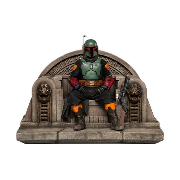 Star Wars - Boba Fett on Throne Statue Delux Art Scale 1/10