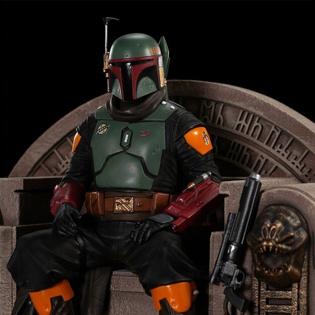 Star Wars - Boba Fett on Throne Statue Delux Art Scale 1/10