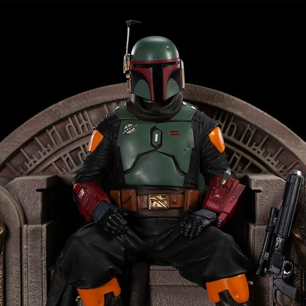 Star Wars - Boba Fett on Throne Statue Delux Art Scale 1/10