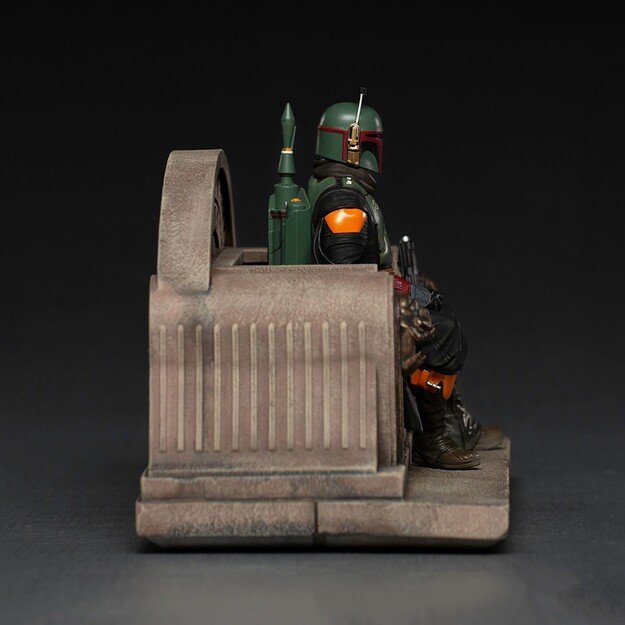 Star Wars - Boba Fett on Throne Statue Delux Art Scale 1/10