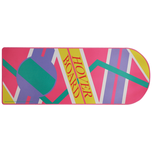 Back to the Future XL Hoverboard Desk Pad and Coaster Set