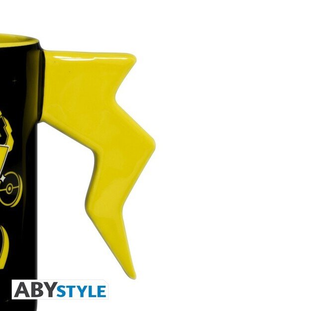 POKEMON - Mug 3D handle - Pikachu lightening bolt