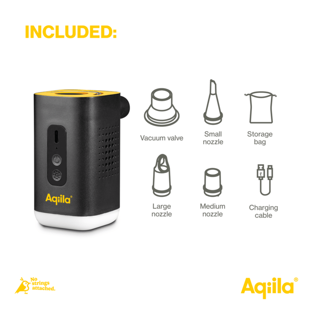 Aqiila - Airbird C2 - Air pump 3in1