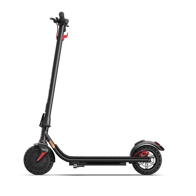 Sharp - Electric Scooter with LED light footplate - Black