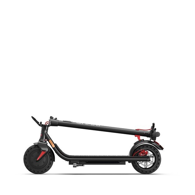 Sharp - Electric Scooter with LED light footplate - Black