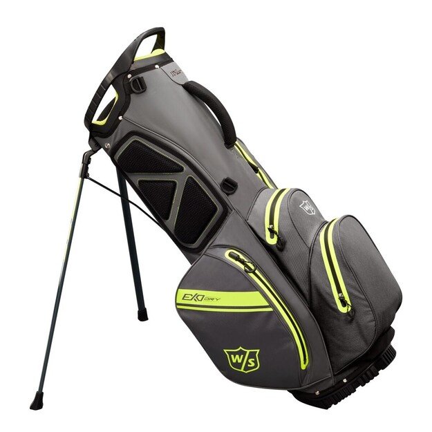 Wilson - Exo Dry Stand Bag Charcoal & Yellow