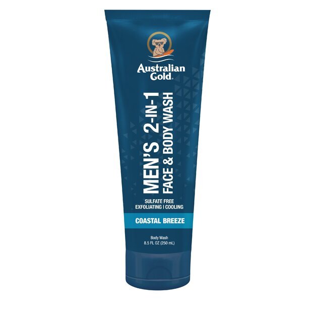 Australian Gold - Men's 2in1 Face & Body Wash 250 ml