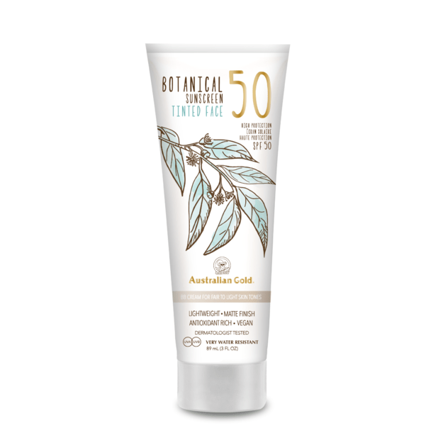 Australian Gold - Botanical Tinted Face Cream SPF 50 88 ml - Fair/Light