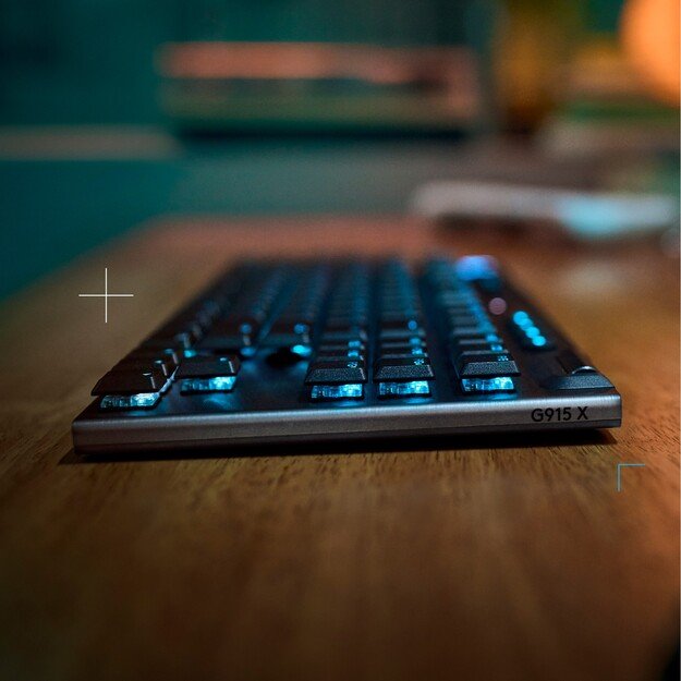 Logitech - G915 X LIGHTSPEED TKL Low-Profile Wireless Gaming Keyboard