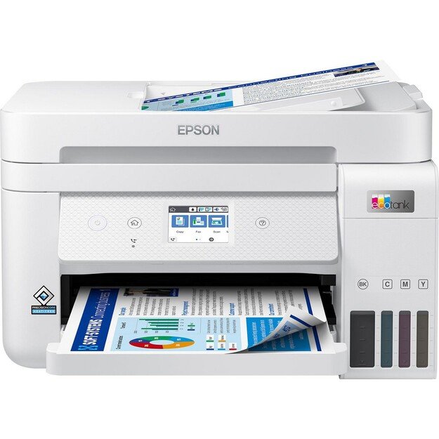 Epson - EcoTank ET-4856 White Multifunction printer