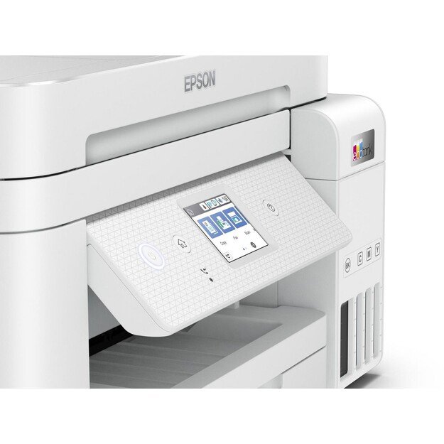 Epson - EcoTank ET-4856 White Multifunction printer