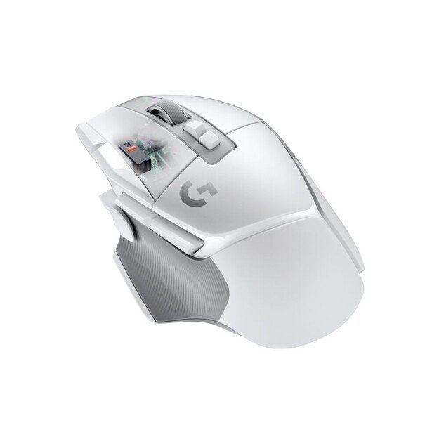 Logitech - G502 X LIGHTSPEED Wireless Gaming Mouse - White/Core