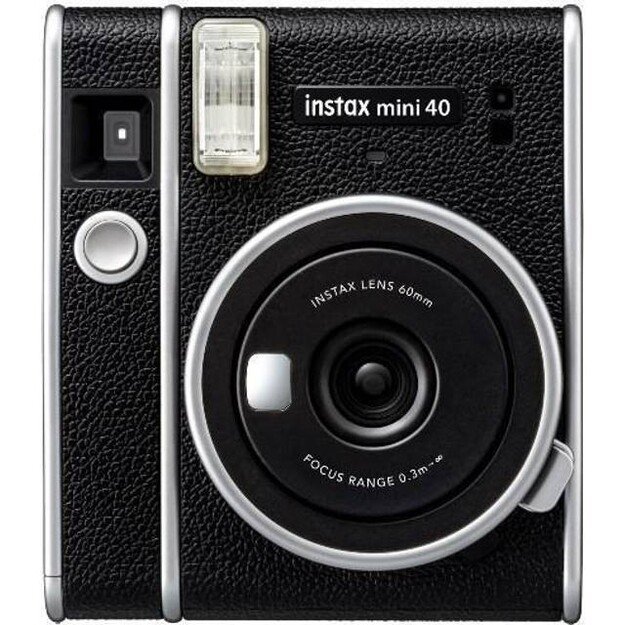 Fuji - Instax Mini 40 Instant Camera Black