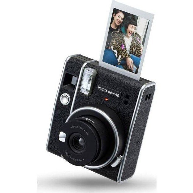 Fuji - Instax Mini 40 Instant Camera Black