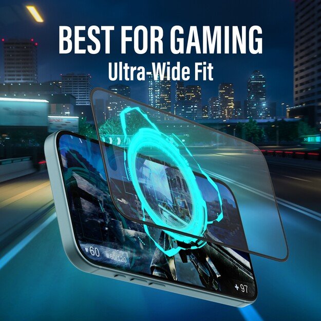 PanzerGlass - Gaming Screen Protection - iPhone 16 - Ultra Wide Fit