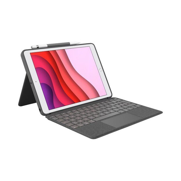 Logitech - Combo Touch For iPad (10th gen) - Nordic