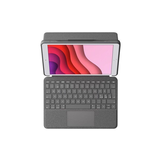 Logitech - Combo Touch For iPad (10th gen) - Nordic