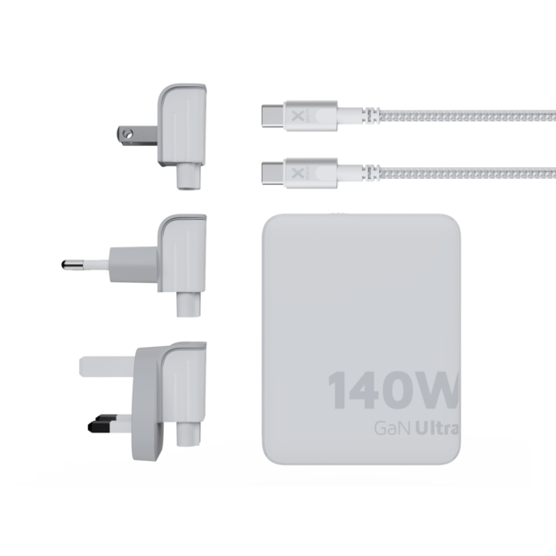 Xtorm - 140W GaN Ultra Travel Charger + USB-C PD Cable