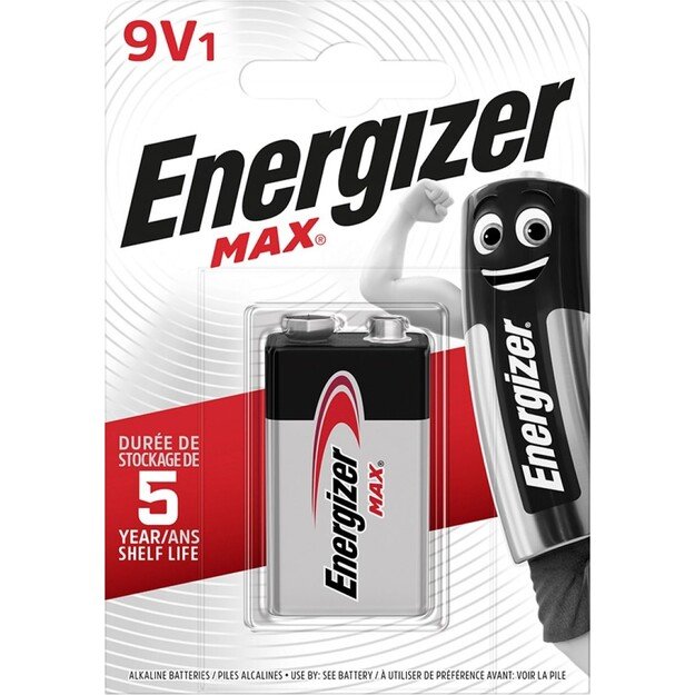 Energizer - Max 9v 1 Pack