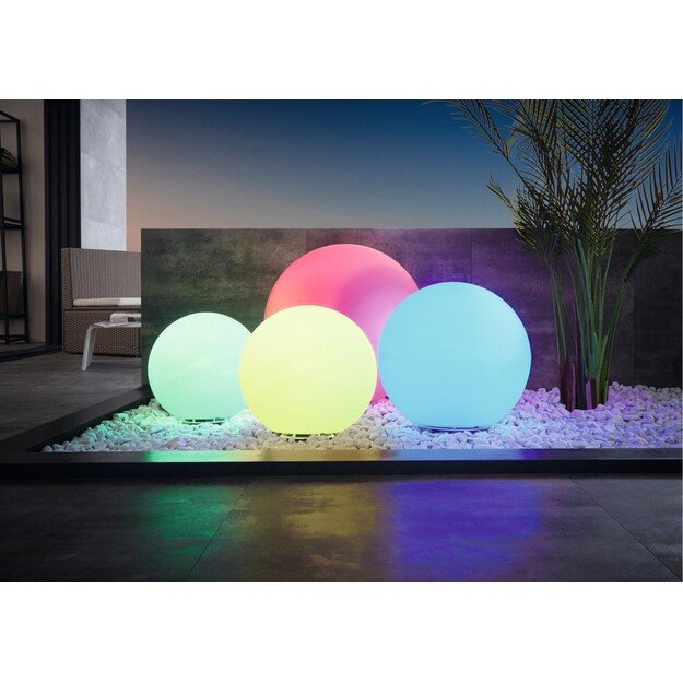 EGLO - Monterolo-Z outdoor globe white Ø50 - RGB + TW - Zigbee, Bluetooth