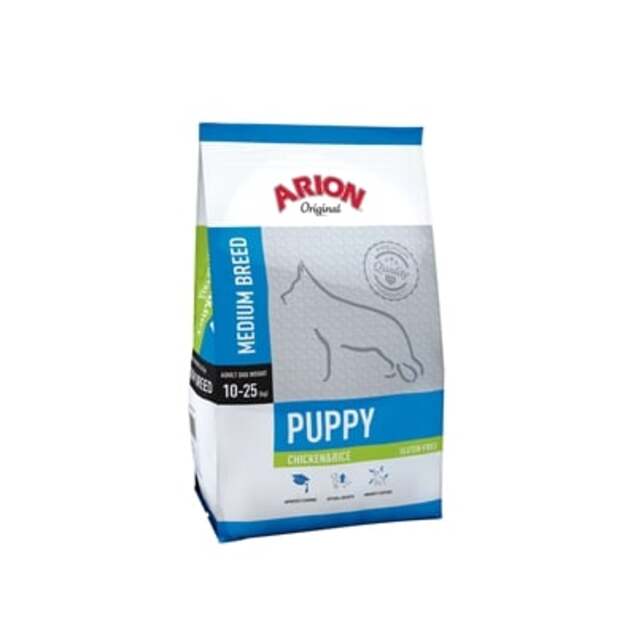 Arion - Dog Food - Puppy Medium - Chicken & Rice - 3 Kg (105505)