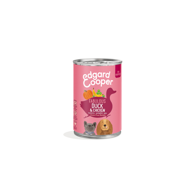 Edgard Cooper - Duck & Chicken Puppy Wet food 400gr - (542503948532)