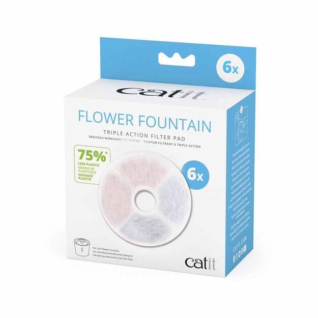 CATIT - Water Softening Filter Triple Action 6pcs - (785.0363)