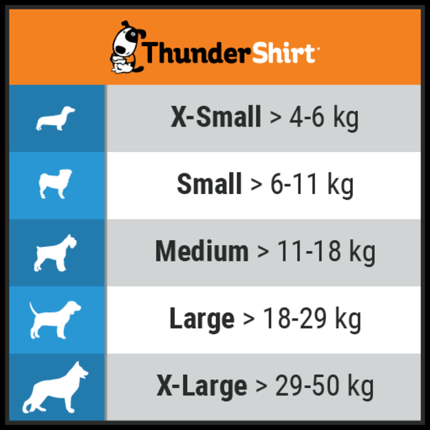 ThunderShirt - Compression shirt XS - (972890)