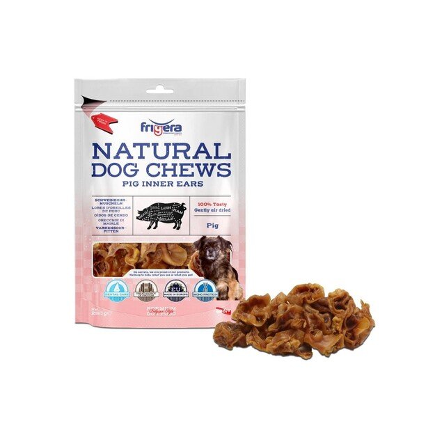 Frigera - Natural Dog Chews inner pig ears 250gr - (402285851842)