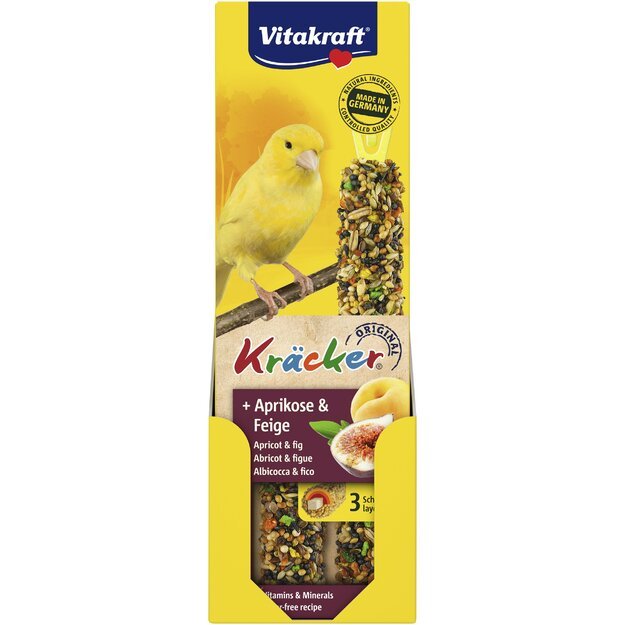 Vitakraft - Kräcker® abricot and fig for canary´s