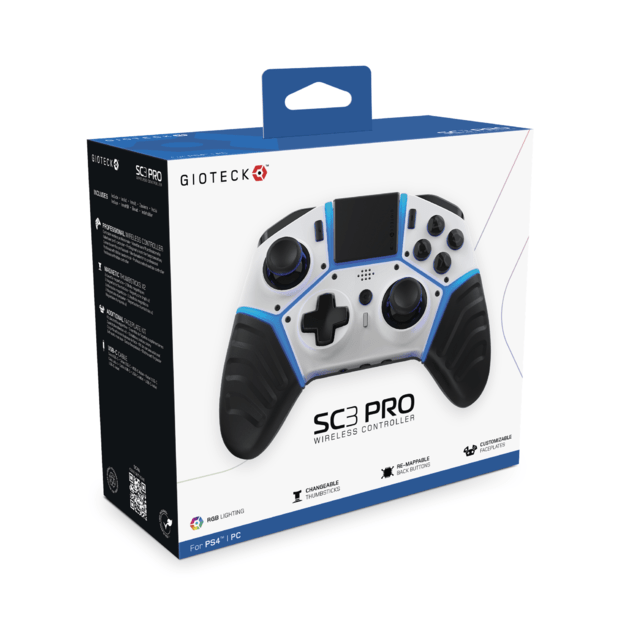 GIOTECK PS4 SC3 PRO Wireless Controller