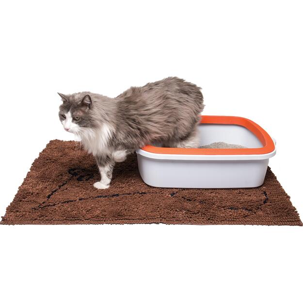 Dog Gone Smart - Cat Litter Mat 88x66CM Brown - (775.8102)