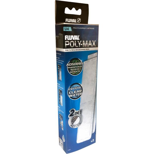 FLUVAL - Poly/Clearmax filter cartridge Fluval U4 - (126.2483)