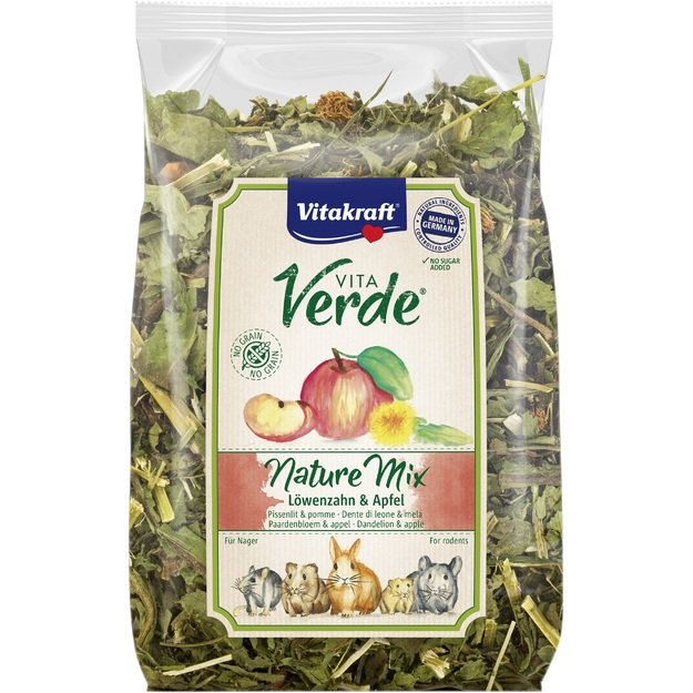 Vitakraft - Nature Mix Dandelion and Apple for rodents 80g (25695)