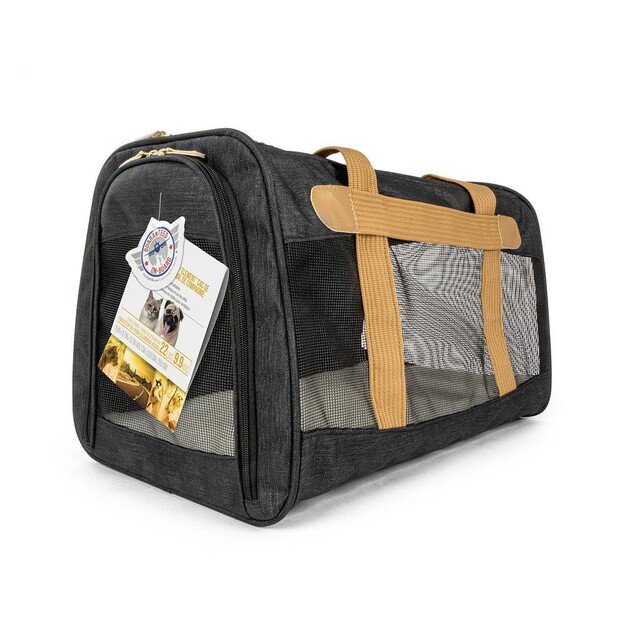 Sherpa - Pet carrier element black l 48.2x29.8x29.8cm - (703.6680)