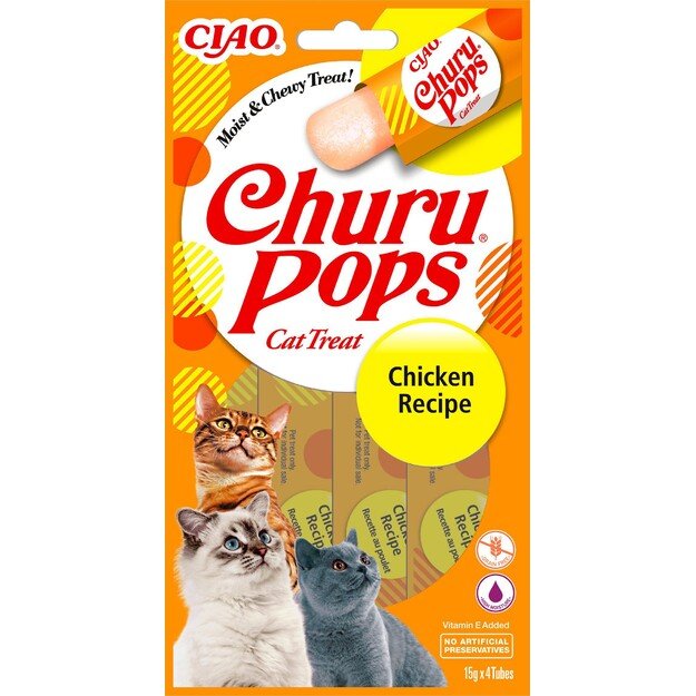 CHURU - Cat snack Pops Chicken 4pcs- (798.5042)