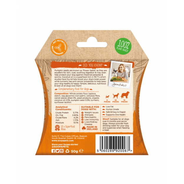 SOOPA - Healthy Bites Carrot & Pumpkin 50g - (SO920067)