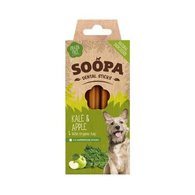 SOOPA - Dental Sticks Kale & Apple 100g - (SO920043)