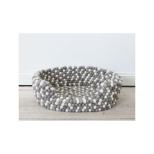 Wooldot - Dog Bed - Light Grey - Large - 80x60x20cm - (571400400012)