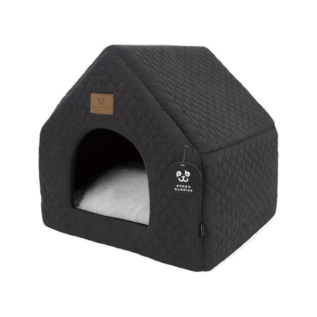 Peppy Buddies - Cat cave Alma Dark grey - (697271866730)