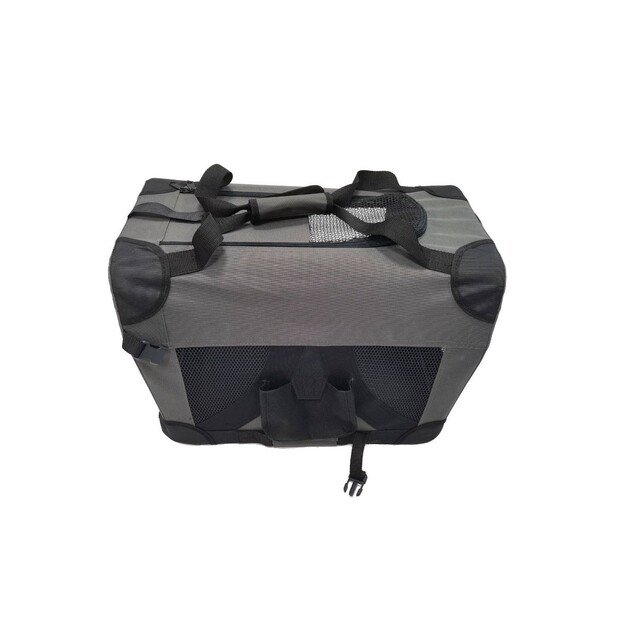 LS Petproducts - Soft Dog Crate - L - Grey - (700024101236)