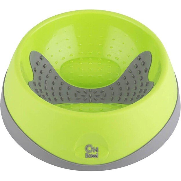LICKI MAT - Dog Bowl Oral Hygiene Bowl M Green Ø22X7,2Cm - (645.5214)