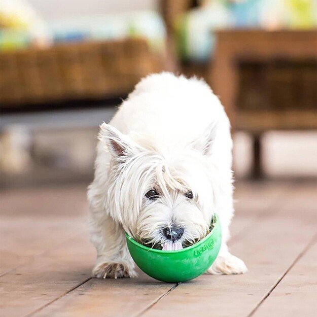 LICKIMAT - Dog Bowl Wobble Light Blue 17X17X8Cm - (645.5316)