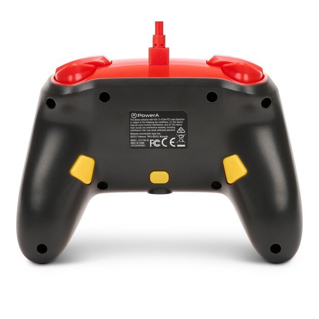 PowerA NSW ENH Wired Controller - Oran Berry Pikachu /Nintendo Switch