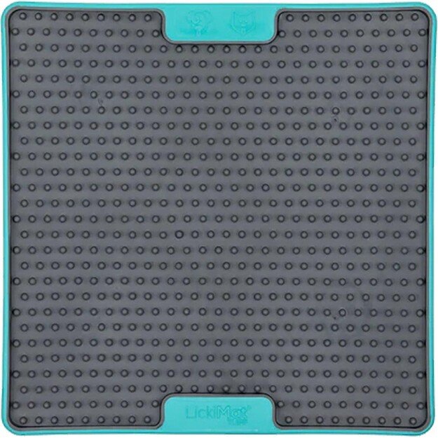 LICKIMAT - Dog  lick mat Soother Tuff Light Blue 20Cm - (645.5444)