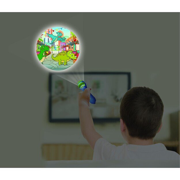 Lexibook - Projector and Torch for Dinosaur Stories - (LTC050DINO)